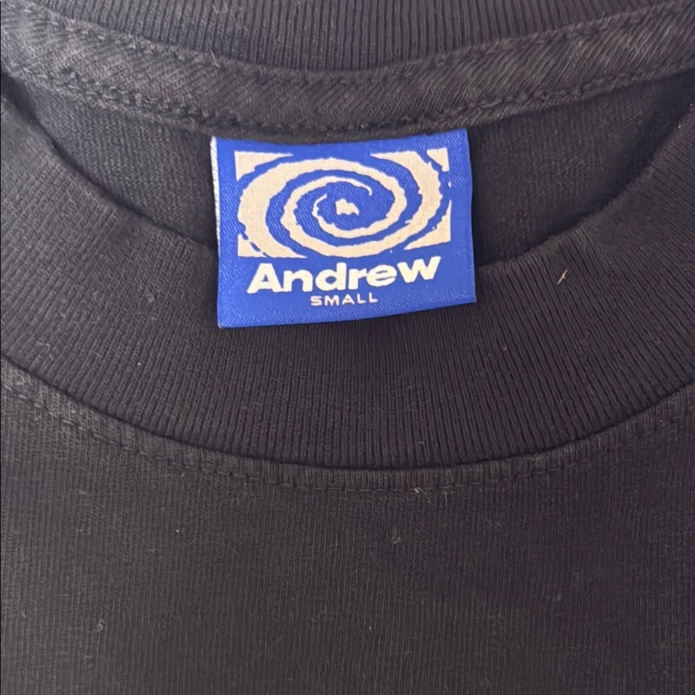 Andrew Miami Camo Logo Tee Black - S - Picture 5 of 5